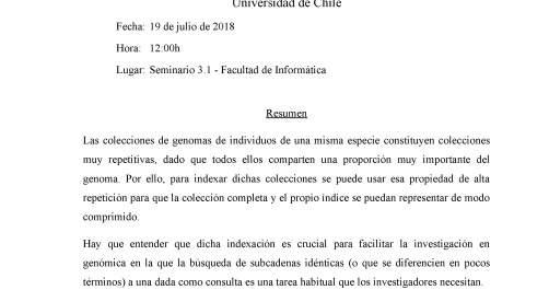 Charla - Indexación de colecciones altamente repetitivas