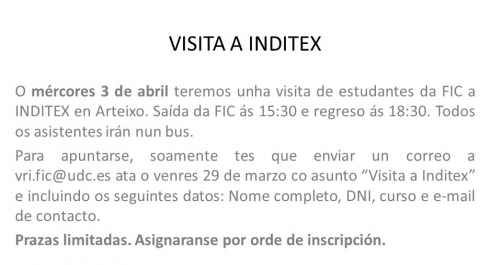 Visita a Inditex